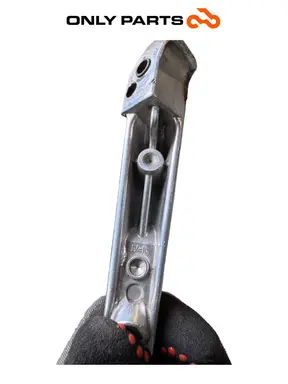 Gebrauchte Coppia pedane passeggero posteriore Yamaha X-max 125cc 2014 Grigio opaco — echtes Foto 13