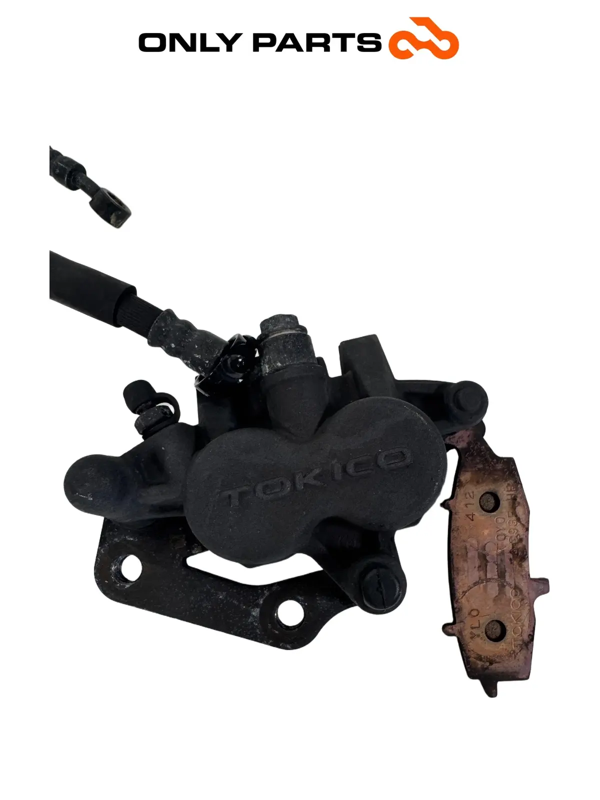 Coppia pinze freno anteriori Kawasaki Z 750cc 2004 Nera usato — foto reale 7