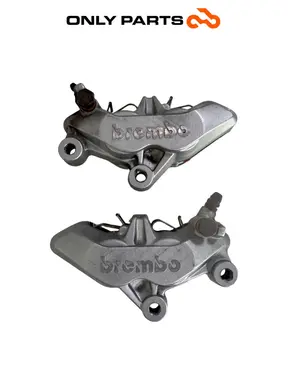 Gebrauchte Coppia pinze freno anteriori KTM Super Duke 990cc 2006 Nero/Arancione — echtes Foto 12