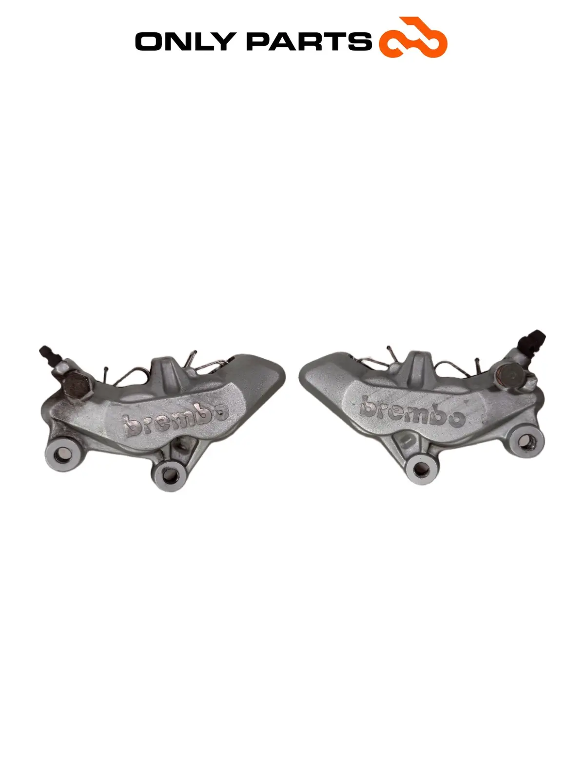 Gebrauchte Coppia pinze freno anteriori KTM Super Duke 990cc 2006 Nero/Arancione — echtes Foto 2