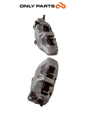 Gebrauchte Coppia pinze freno anteriori KTM Super Duke 990cc 2006 Nero/Arancione — echtes Foto 4