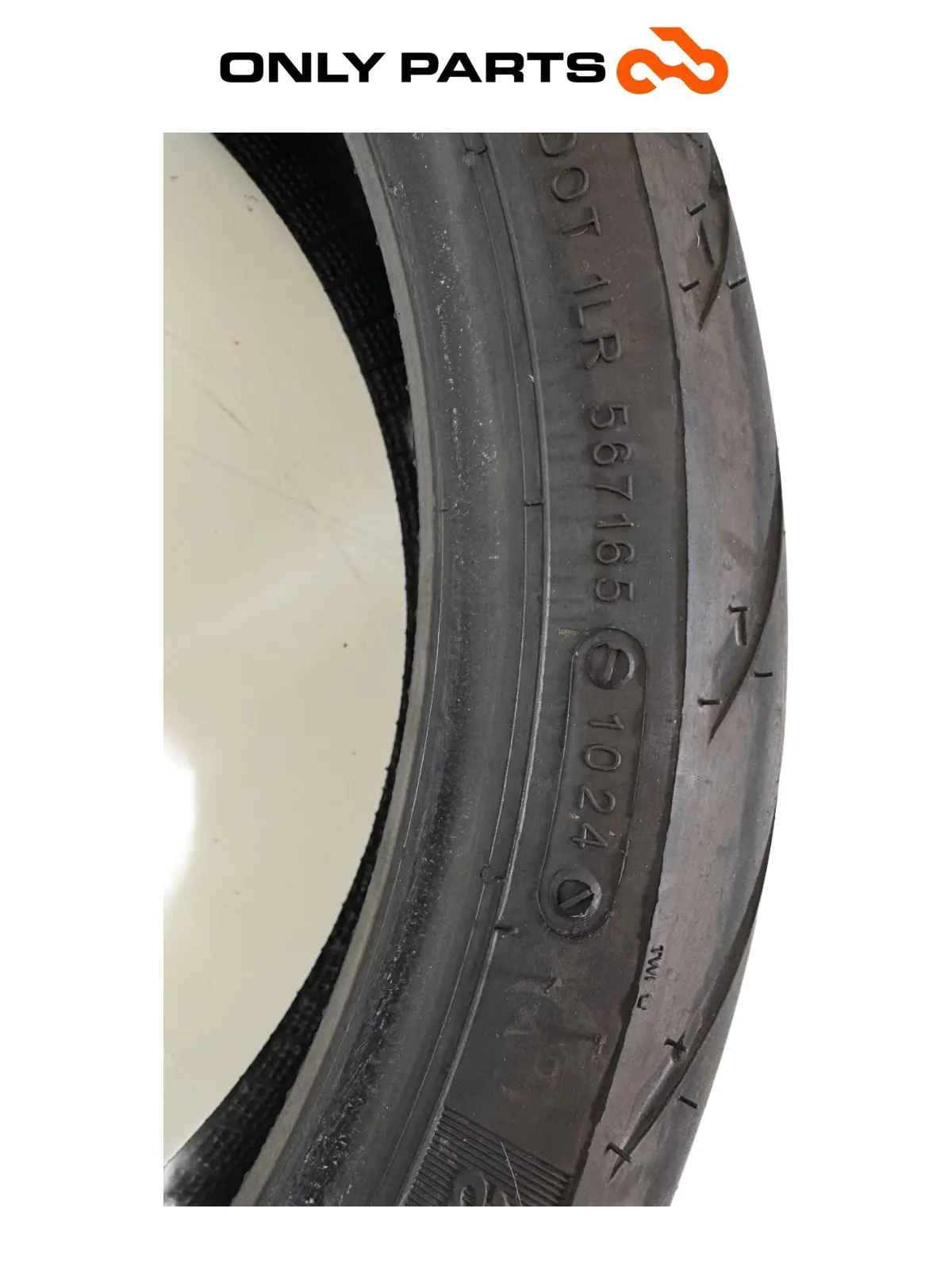 Gebrauchte Coppia pneumatici Aprilia RS 457cc 2024 — echtes Foto 5