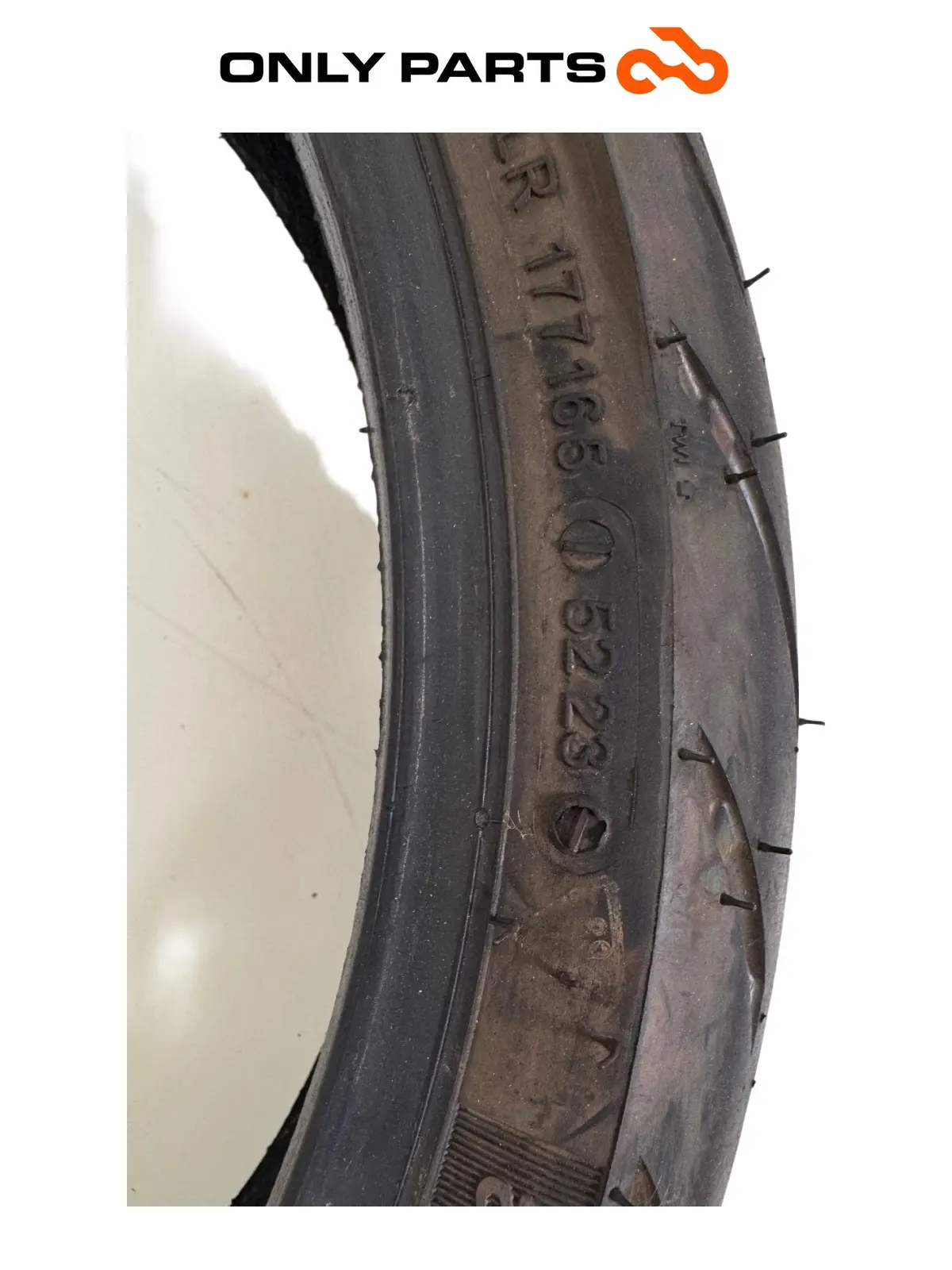 Gebrauchte Coppia pneumatici Aprilia RS 457cc 2024 — echtes Foto 8
