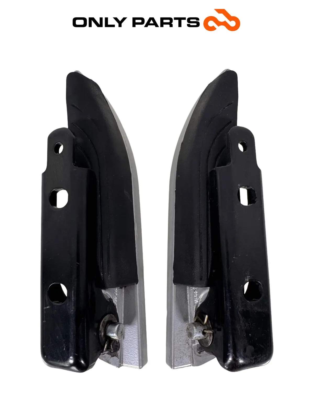 Gebrauchte Coppia poggiapiedi posteriori Piaggio Mp3 Yourban 300cc 2013 Bianco — echtes Foto 6