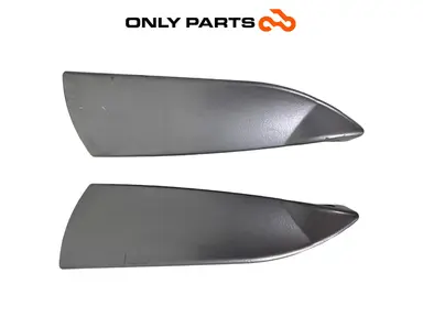 Gebrauchte Coppia poggiapiedi posteriori Piaggio Mp3 Yourban 300cc 2013 Bianco — echtes Foto 8