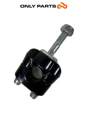 Gebrauchte Coppia riser supporti manubrio Moto Guzzi V7 III Special 750cc 2019 Azzurro — echtes Foto 8