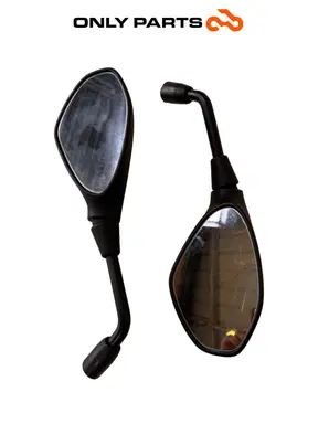 Gebrauchte Coppia specchietti retrovisori BMW C 400 X 400cc 2020 Blu — echtes Foto 4