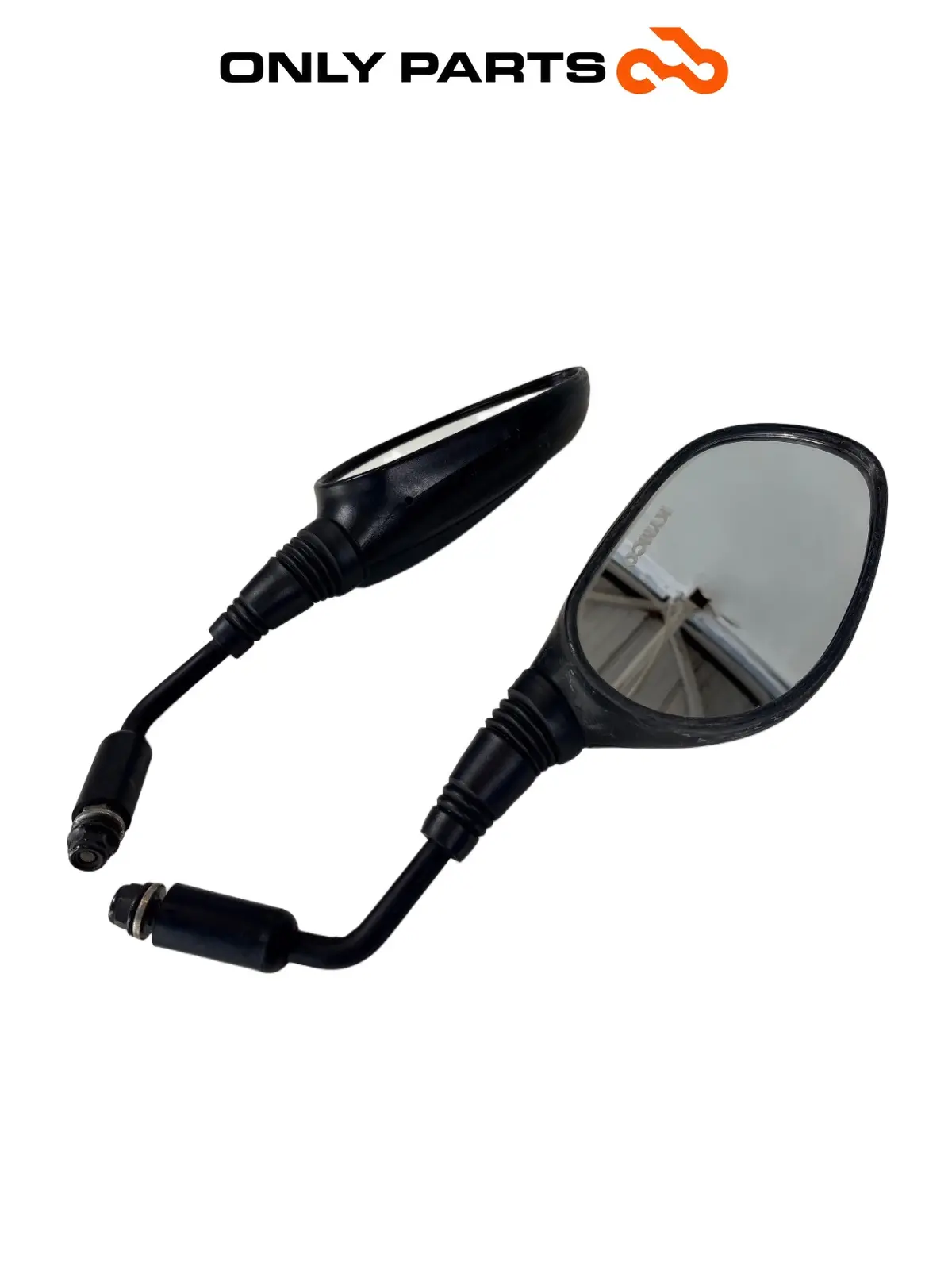 Set originele zwarte spiegels Kymco Agility 125 2015 Kymco Agility  125cc 2015 Nero tweedehands — echte foto 6