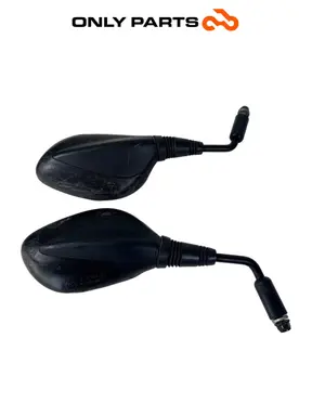 Set originele zwarte spiegels Kymco Agility 125 2015 Kymco Agility  125cc 2015 Nero tweedehands — echte foto 8