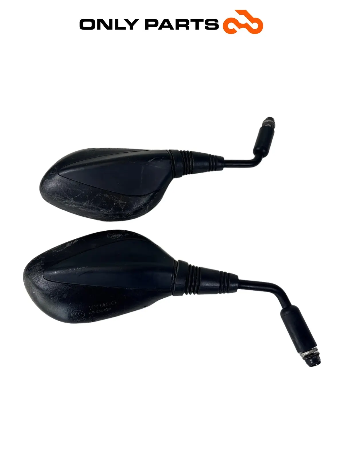 Set originele zwarte spiegels Kymco Agility 125 2015 Kymco Agility  125cc 2015 Nero tweedehands — echte foto 8
