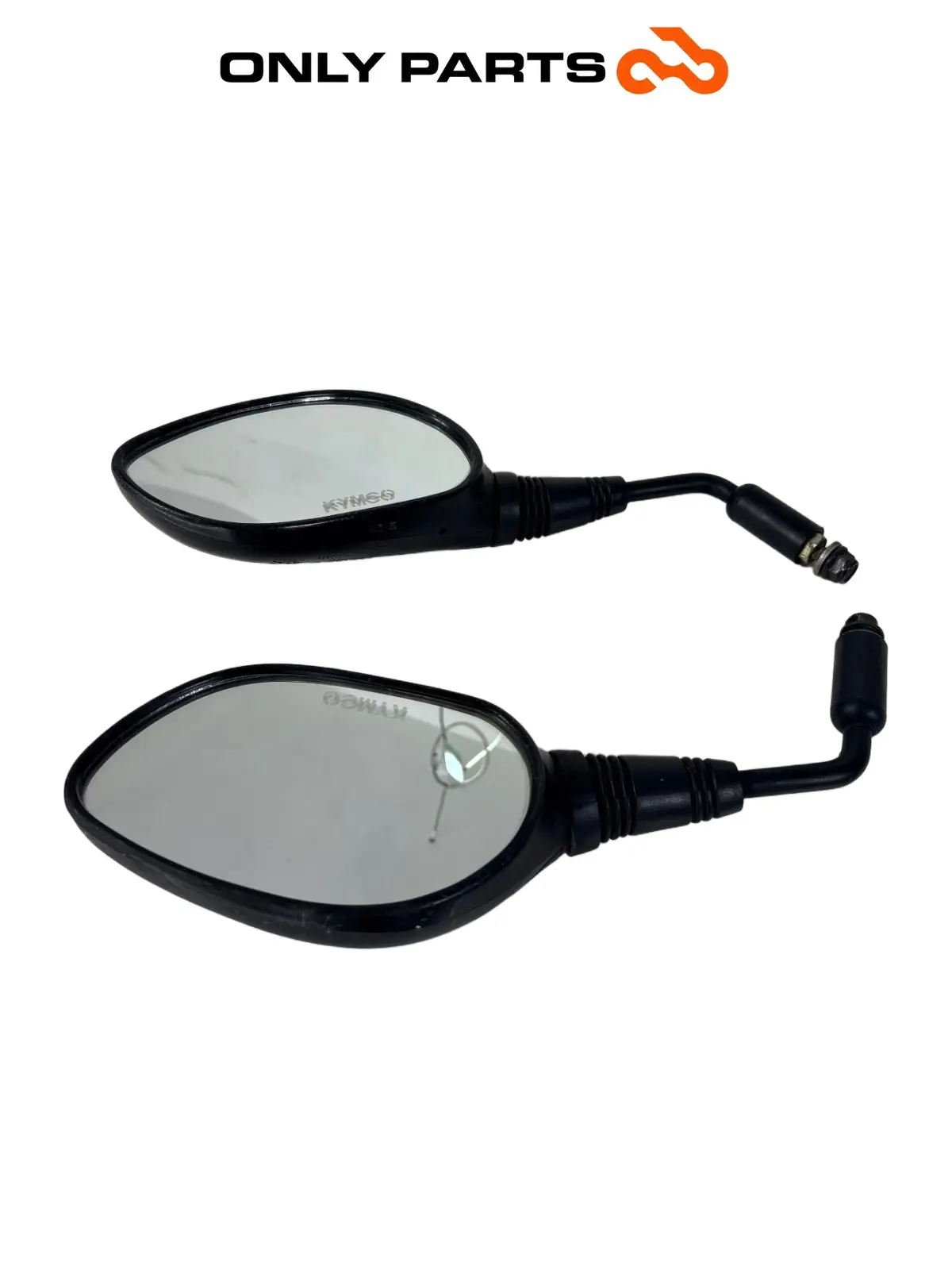 Set originele zwarte spiegels Kymco Agility 125 2015 Kymco Agility  125cc 2015 Nero tweedehands — echte foto 9