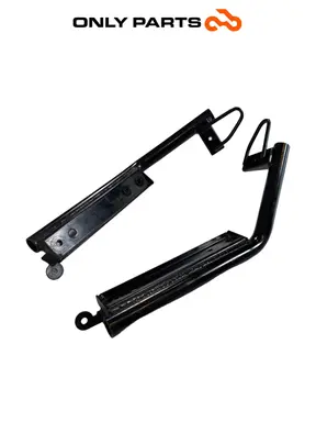 coppia staffe supporto pedana Honda PCX 125cc 2011 Grigio de segunda mano — foto real 5
