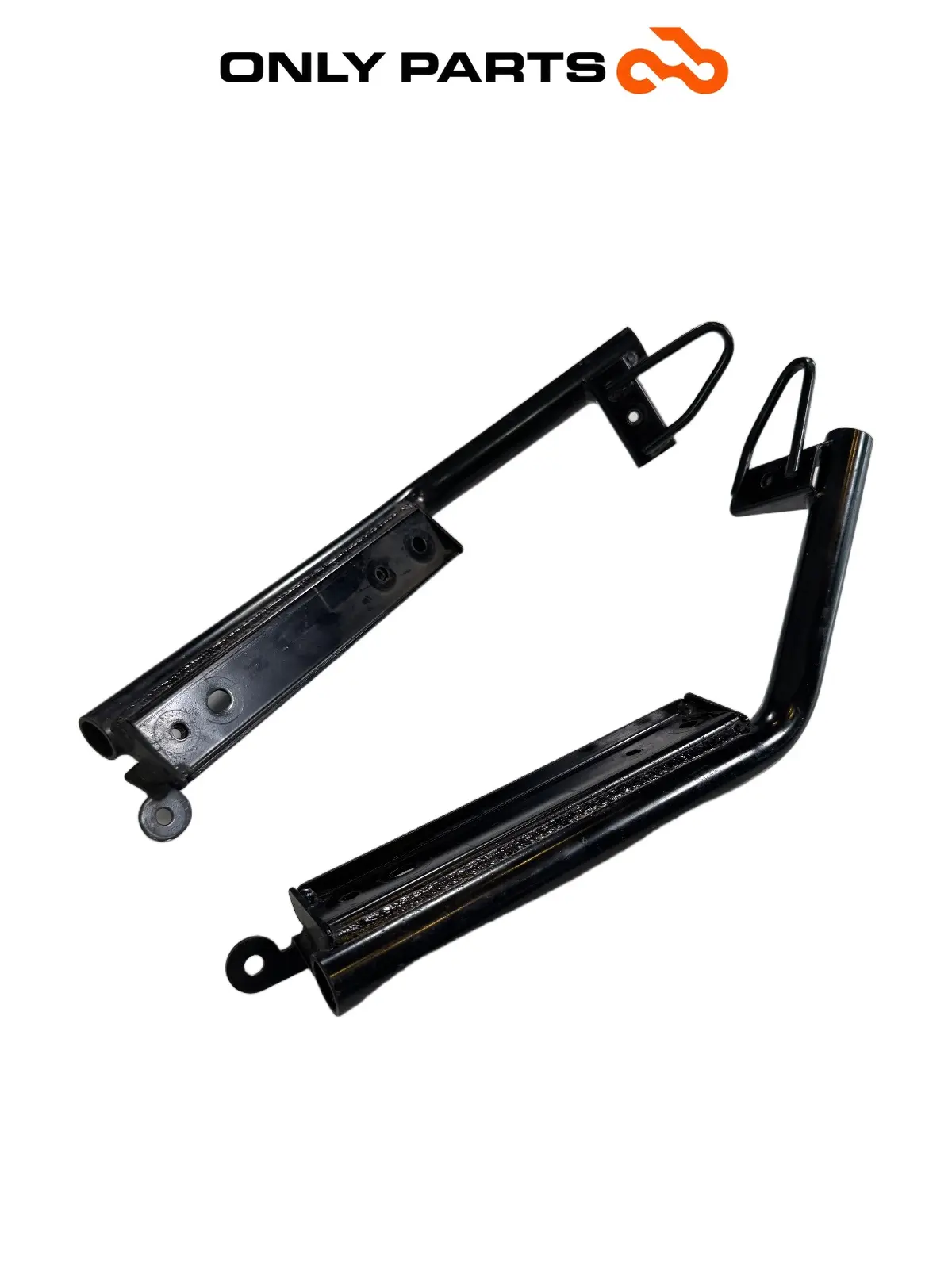 coppia staffe supporto pedana Honda PCX 125cc 2011 Grigio de segunda mano — foto real 5