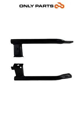 coppia staffe supporto pedana Honda Sh 125cc 2004 Rosso usato — foto reale 5