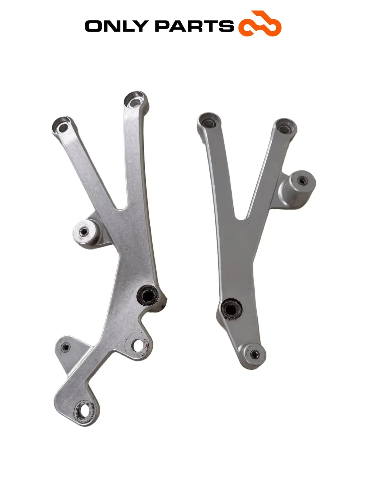 Gebrauchte Coppia supporti motore KTM Super Duke 990cc 2006 Nero/Arancione — echtes Foto 4