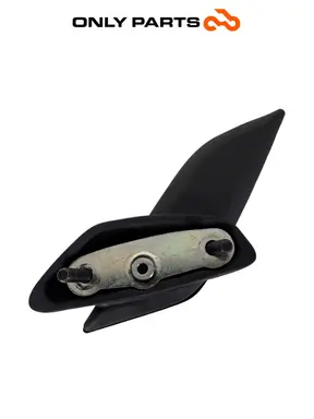 Gebrauchte Coppia supporti parabrezza Piaggio Mp3 Yourban 300cc 2013 Bianco — echtes Foto 3