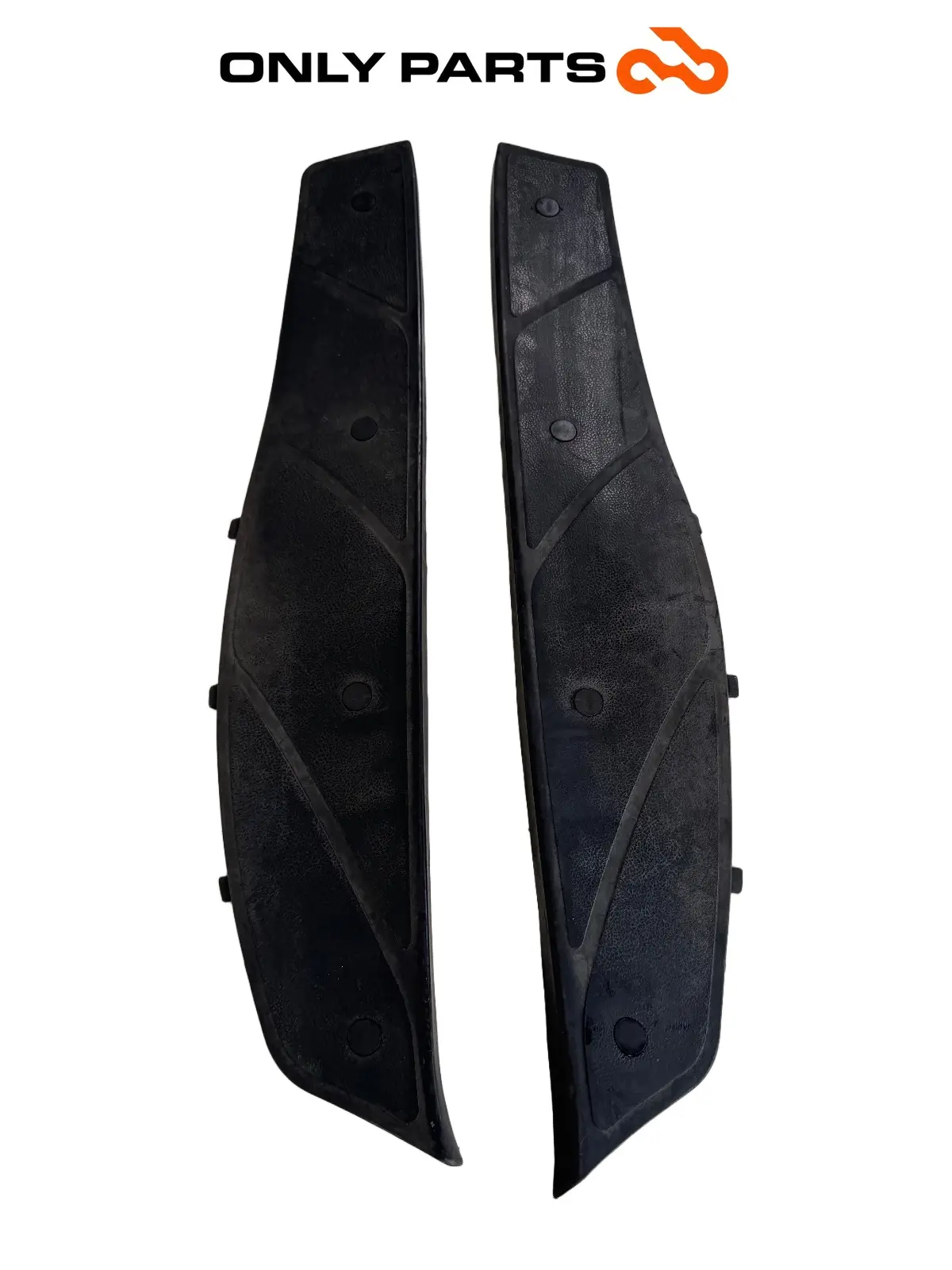 PAIRE TAPIS PLANCHER CAOUTCHOUC PIAGGIO X9 EVOLUTION 250 2005 Piaggio X9 evolution  250cc d'occasion — photo réelle 4