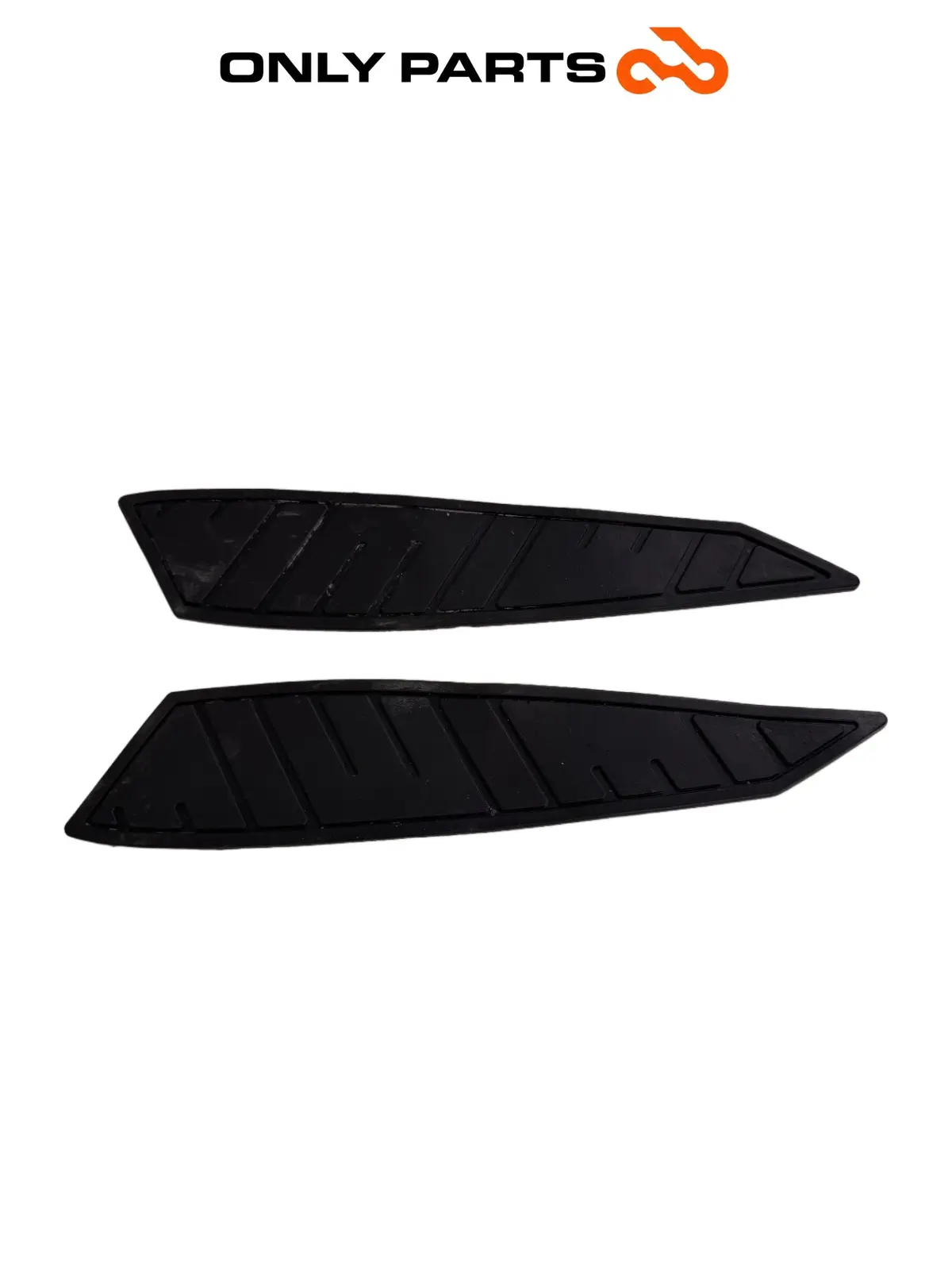 Gebrauchte Coppia tappeti pedana gomma Quadro 350 S 2013 Nero — echtes Foto 4