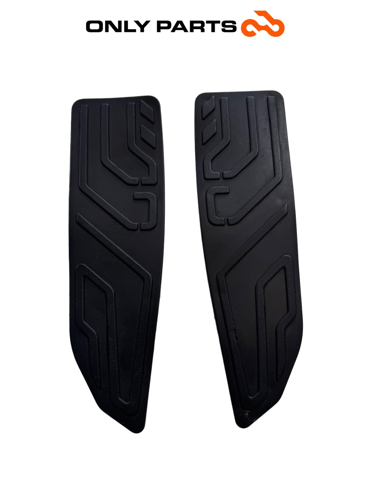 PAR TAPETES BORRACHA ESTRIBO DIANTEIRO KYMCO X-TOWN 300 2016 — 4