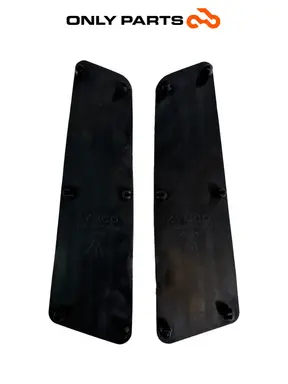 Coppia tappetini pedane Kymco X-Town 300cc 2016 Nero de segunda mano — foto real 5