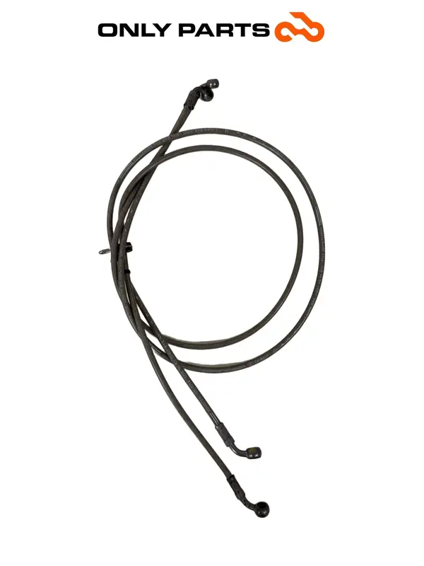 Pair of braided front brake hoses Quadro 350 S 2013 — 4