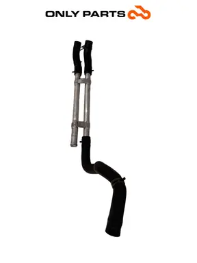 Gebrauchte Coppia tubi rigidi radiatore acqua BMW C 400 X 400cc 2020 Blu — echtes Foto 7