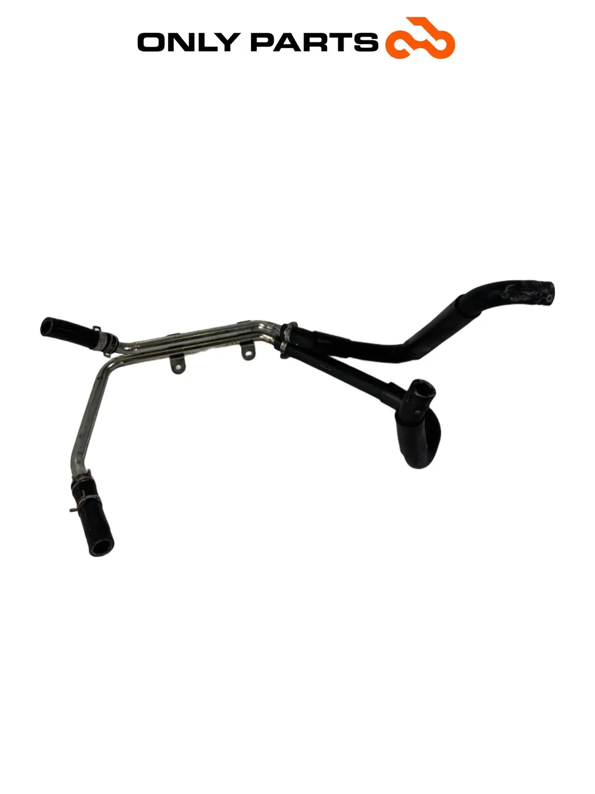 Gebrauchte Coppia tubi rigidi radiatore acqua Honda SH 300i 2008 Grigio — echtes Foto 2