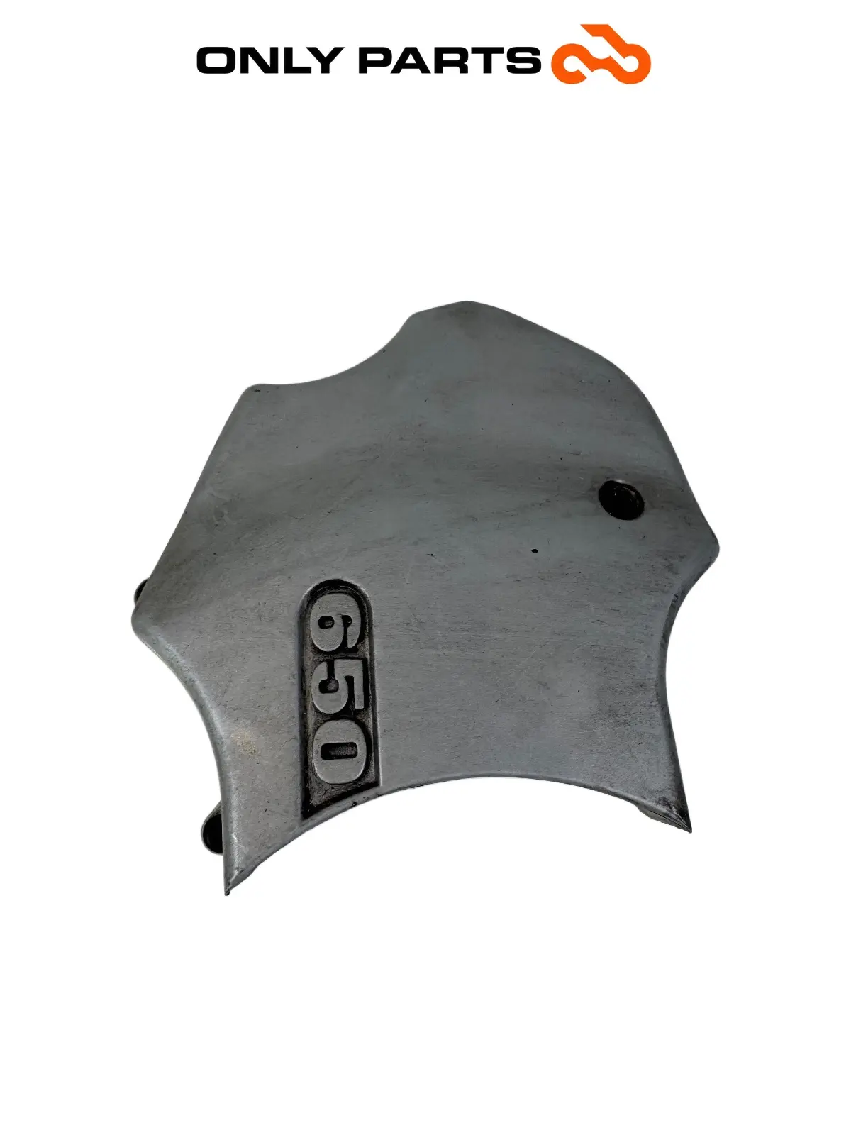 Gebrauchte RITZELABDECKUNG SCHUTZDECKEL BMW F 650 CS 2001 BMW F 650 CS 2001 Grigio — echtes Foto 2