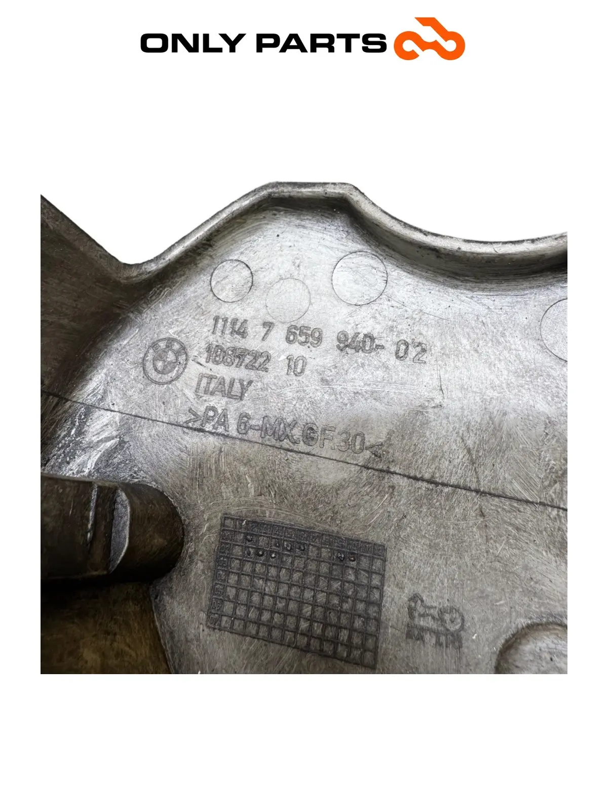 Gebrauchte RITZELABDECKUNG SCHUTZDECKEL BMW F 650 CS 2001 BMW F 650 CS 2001 Grigio — echtes Foto 9