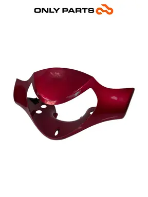 Gebrauchte Coprimanubrio anteriore Honda Sh 125cc 2004 Rosso — echtes Foto 3