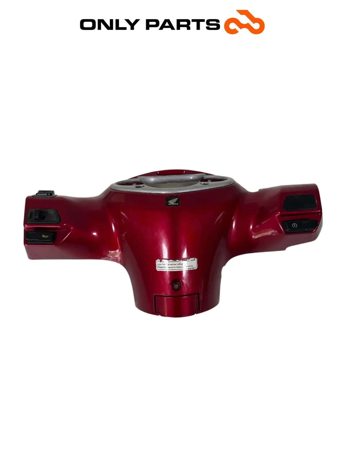 Coprimanubrio posteriore Honda Sh 125cc 2004 Rosso usato — foto reale 5