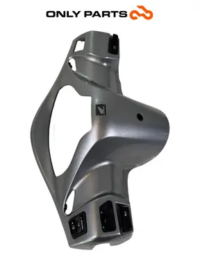 Gebrauchte Cornice cruscotto cover strumentazione Honda SH 300i 2008 Grigio — echtes Foto 5