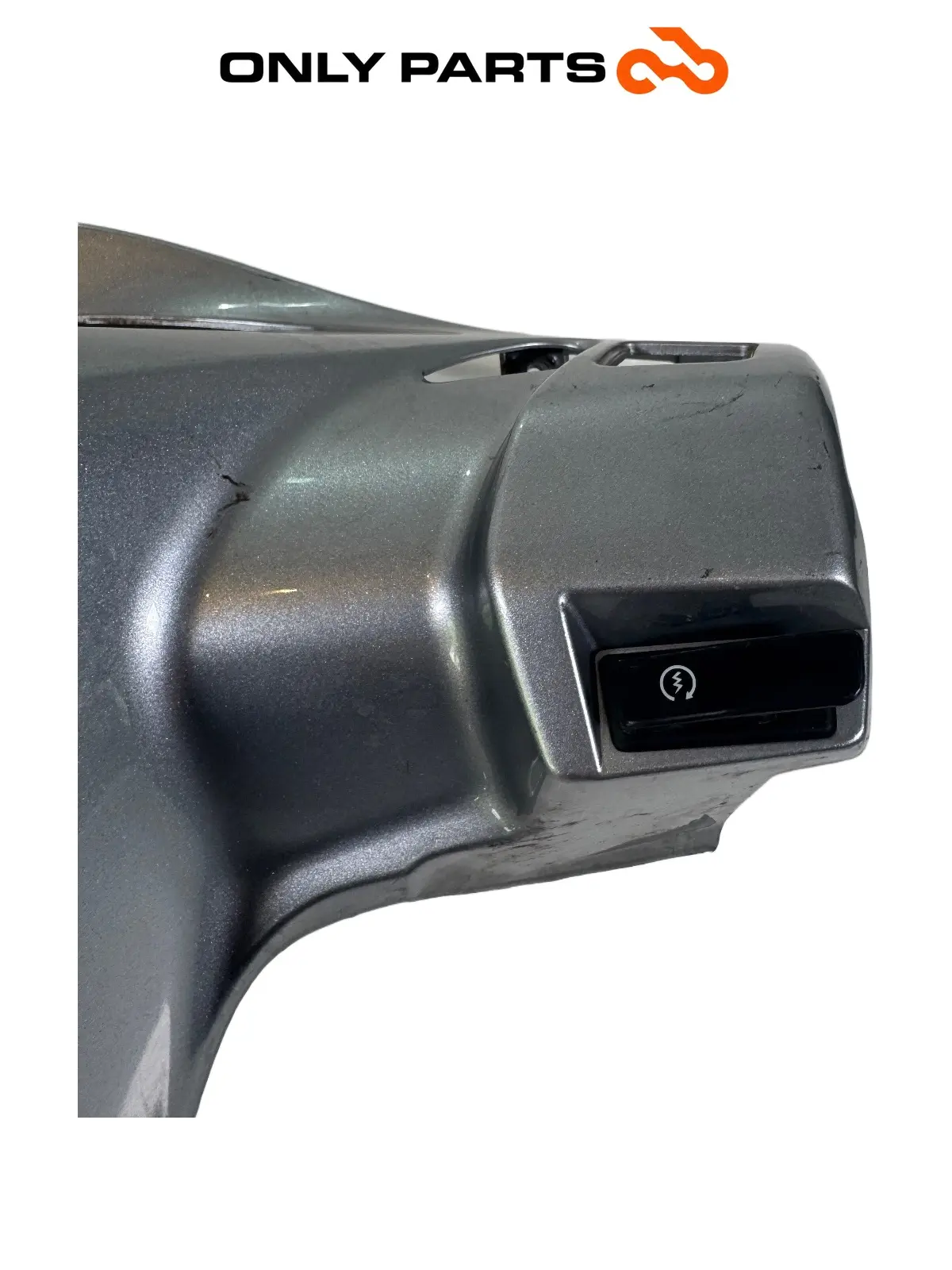 Gebrauchte Cornice cruscotto cover strumentazione Honda SH 300i 2008 Grigio — echtes Foto 6