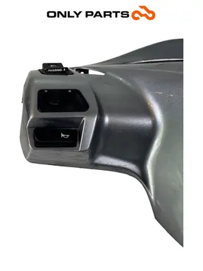 Gebrauchte Cornice cruscotto cover strumentazione Honda SH 300i 2008 Grigio — echtes Foto 7
