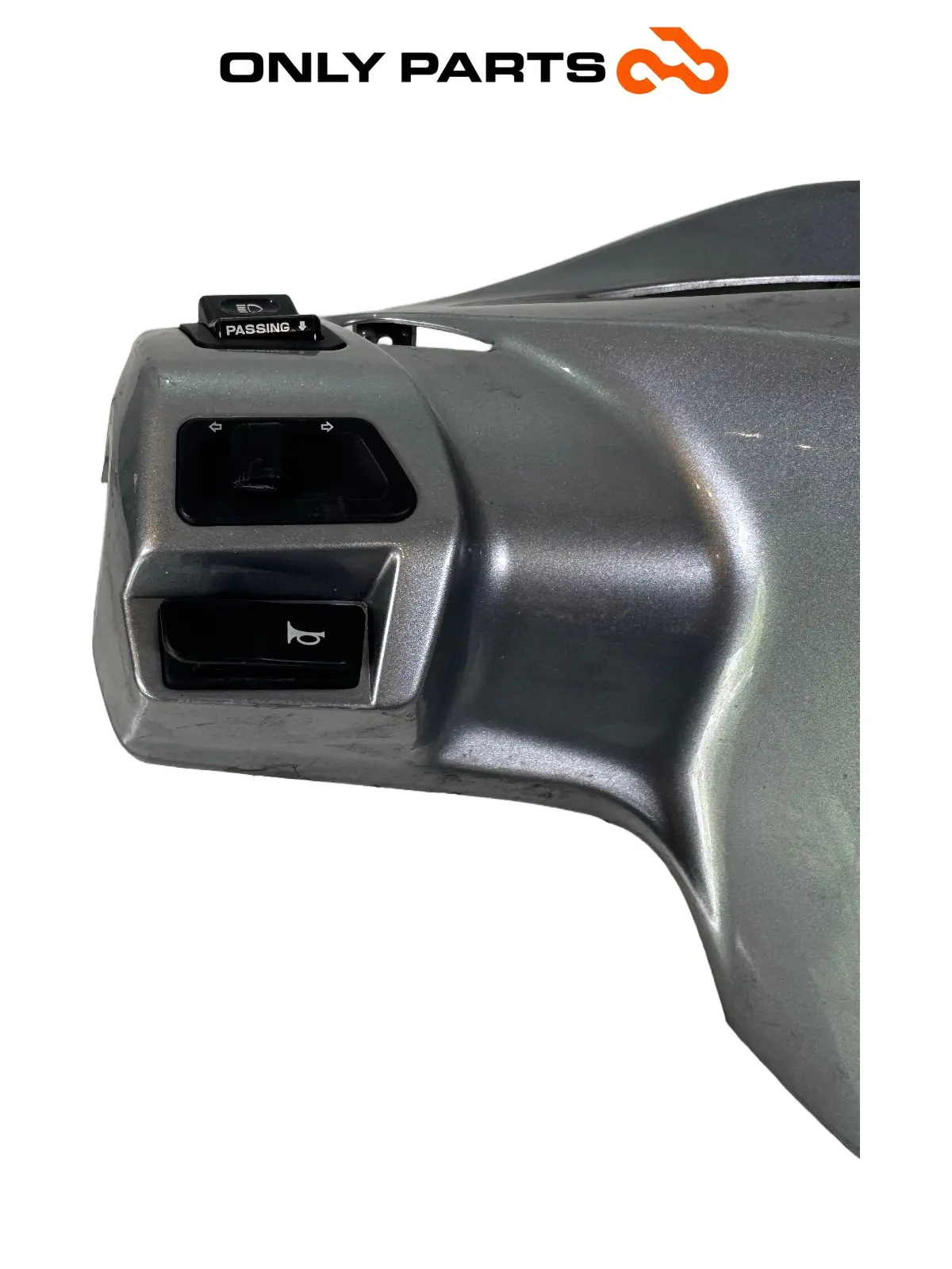 Gebrauchte Cornice cruscotto cover strumentazione Honda SH 300i 2008 Grigio — echtes Foto 7