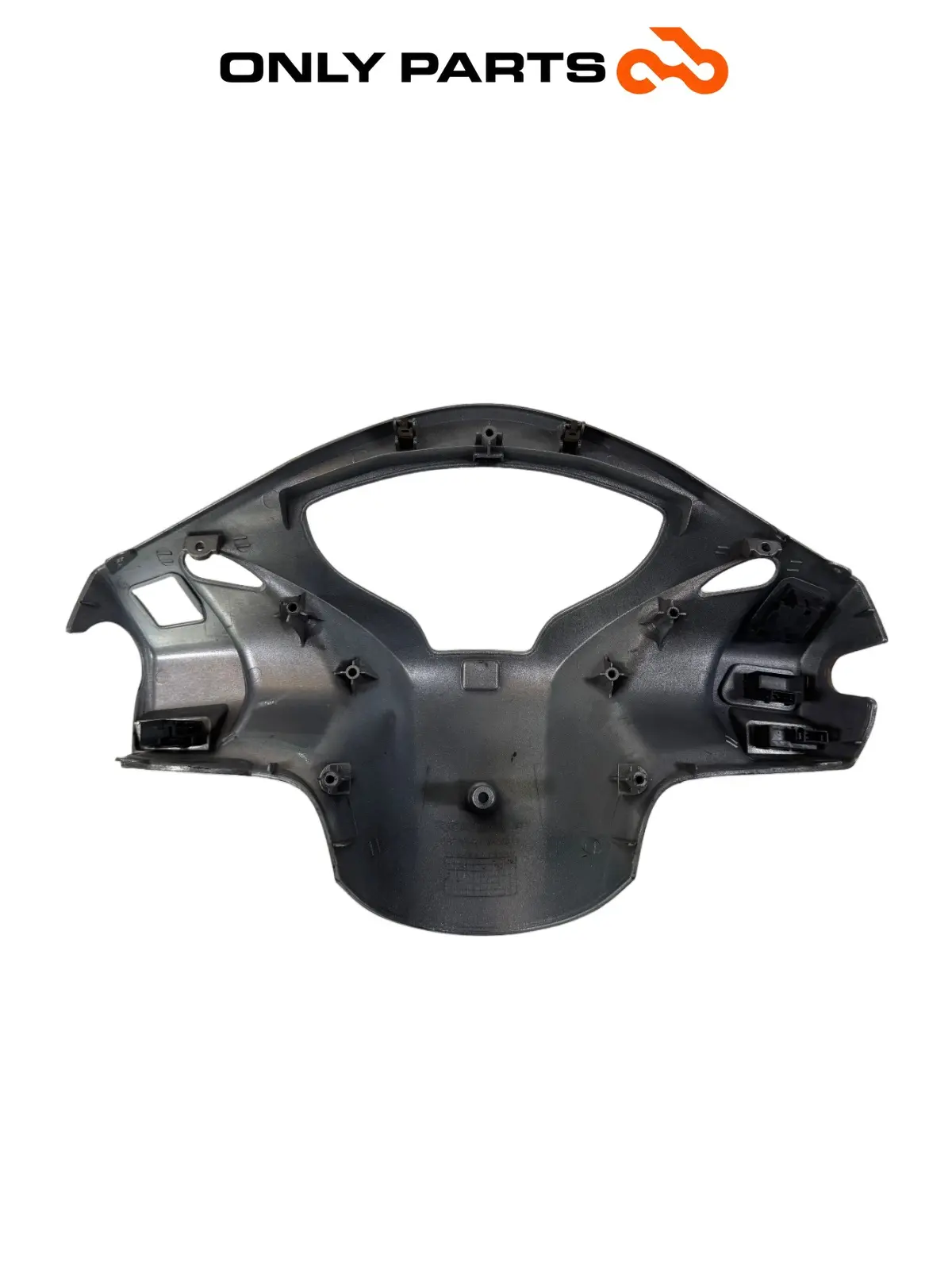 Gebrauchte Cornice cruscotto cover strumentazione Honda SH 300i 2008 Grigio — echtes Foto 8