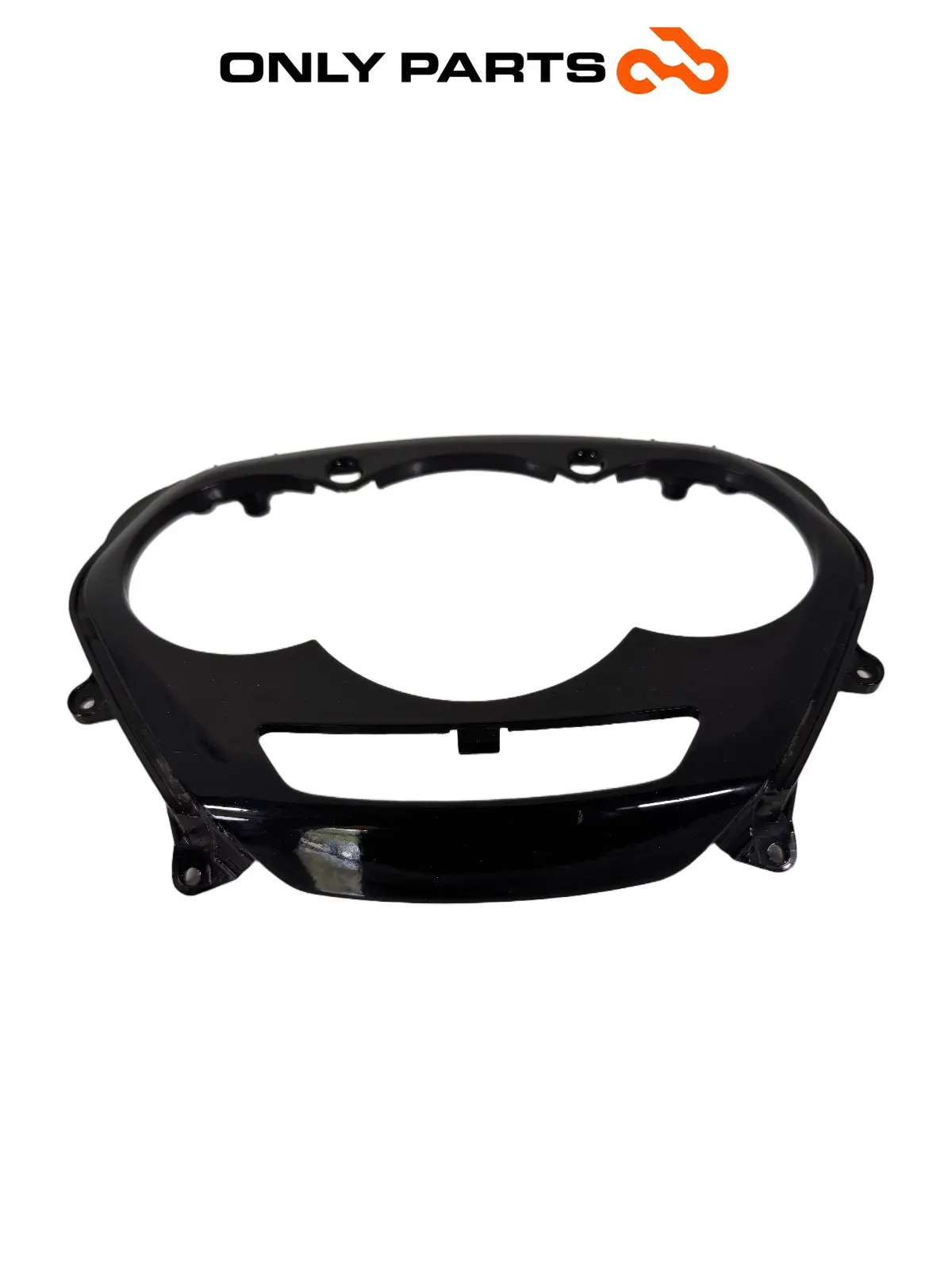 Gebrauchte Cornice cruscotto cover strumentazione Piaggio Mp3 Yourban 300cc 2013 Bianco — echtes Foto 5