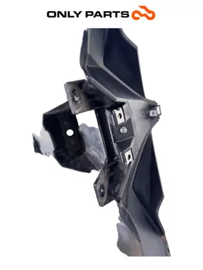Gebrauchte Cornice cruscotto cover strumentazione Yamaha X-max 125cc 2014 Grigio opaco — echtes Foto 10