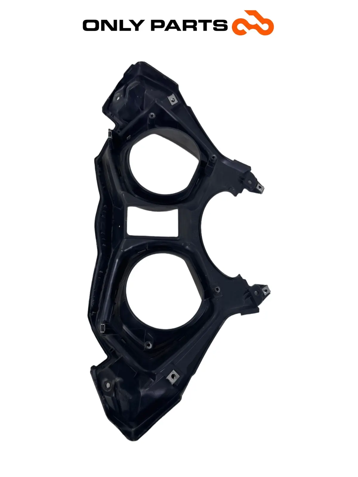 Gebrauchte Cornice cruscotto cover strumentazione Yamaha X-max 125cc 2014 Grigio opaco — echtes Foto 2