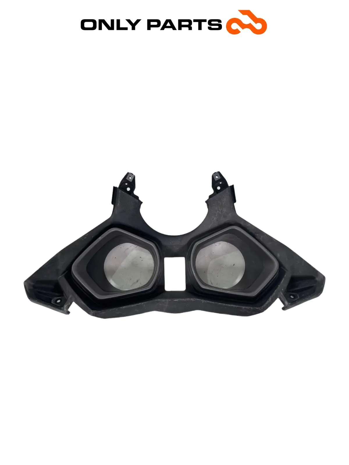 Gebrauchte Cornice cruscotto cover strumentazione Yamaha X-max 125cc 2014 Grigio opaco — echtes Foto 4