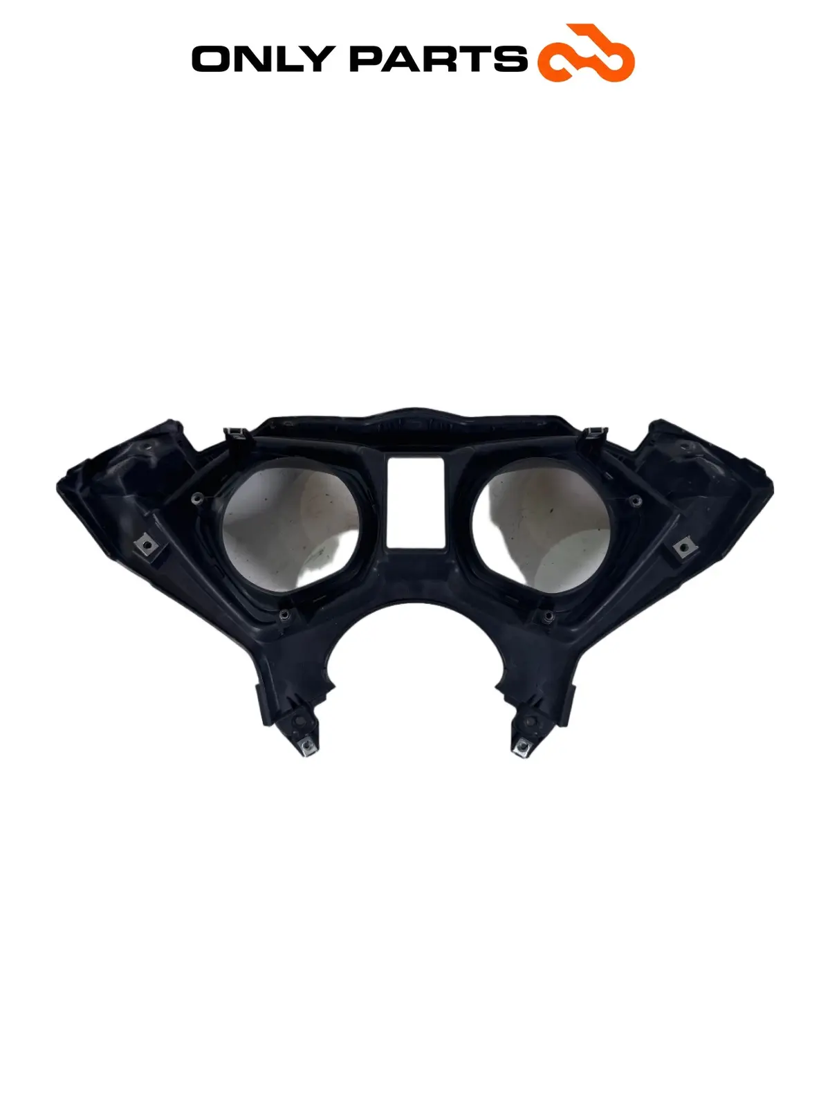 Gebrauchte Cornice cruscotto cover strumentazione Yamaha X-max 125cc 2014 Grigio opaco — echtes Foto 6