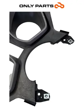 Gebrauchte Cornice cruscotto cover strumentazione Yamaha X-max 125cc 2014 Grigio opaco — echtes Foto 7