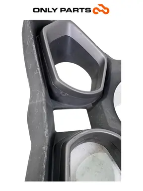Gebrauchte Cornice cruscotto cover strumentazione Yamaha X-max 125cc 2014 Grigio opaco — echtes Foto 8