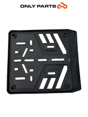 Support de plaque arrière en plastique Tonymoto Kymco People GTi 300 Kymco People GTi 300cc 2014 Bianco d'occasion — photo réelle 4