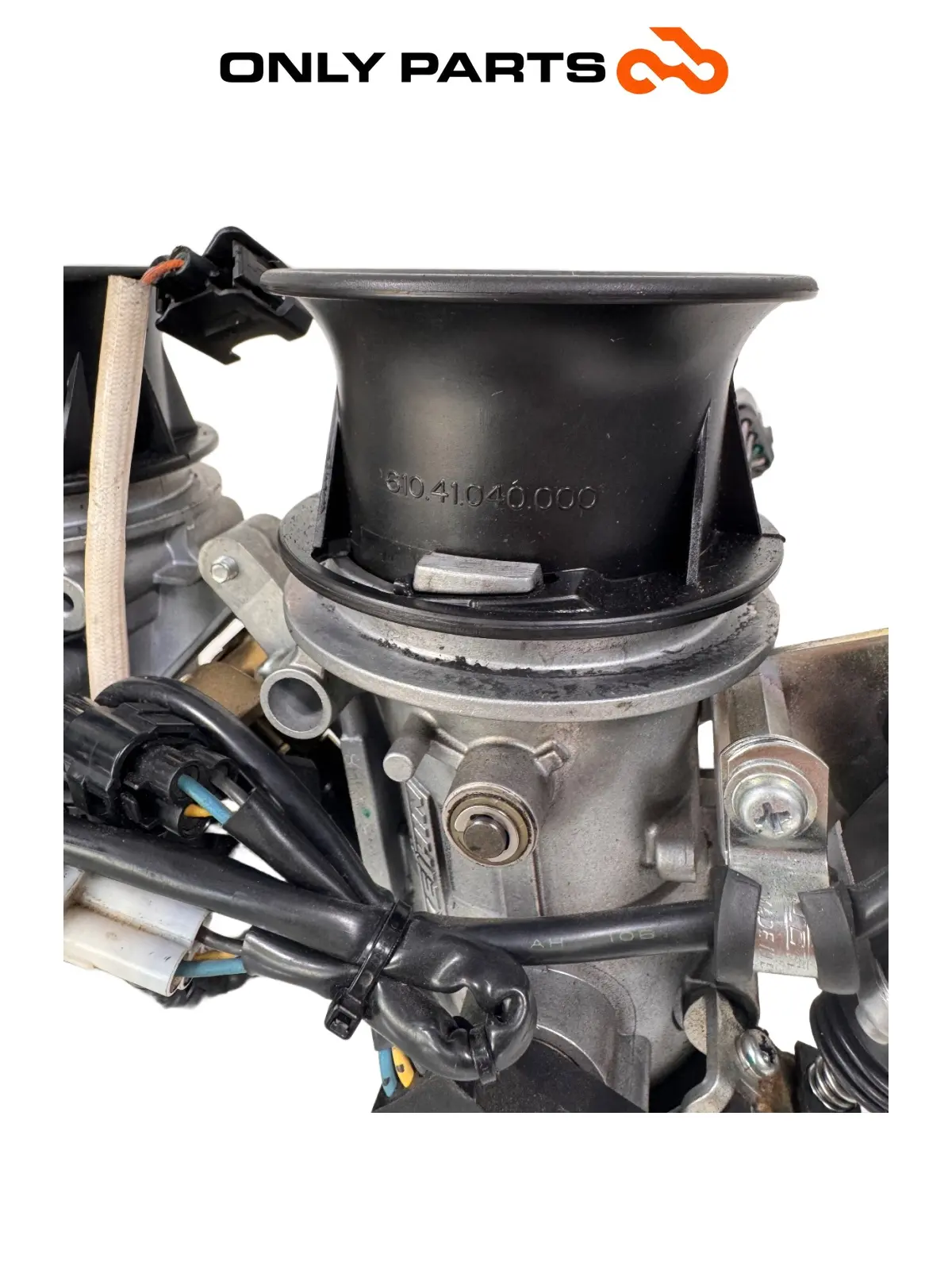 Gebrauchte corpo farfallato + iniettori KTM Super Duke 990cc 2006 Nero/Arancione — echtes Foto 12