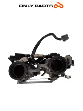Gebrauchte corpo farfallato + iniettori KTM Super Duke 990cc 2006 Nero/Arancione — echtes Foto 2