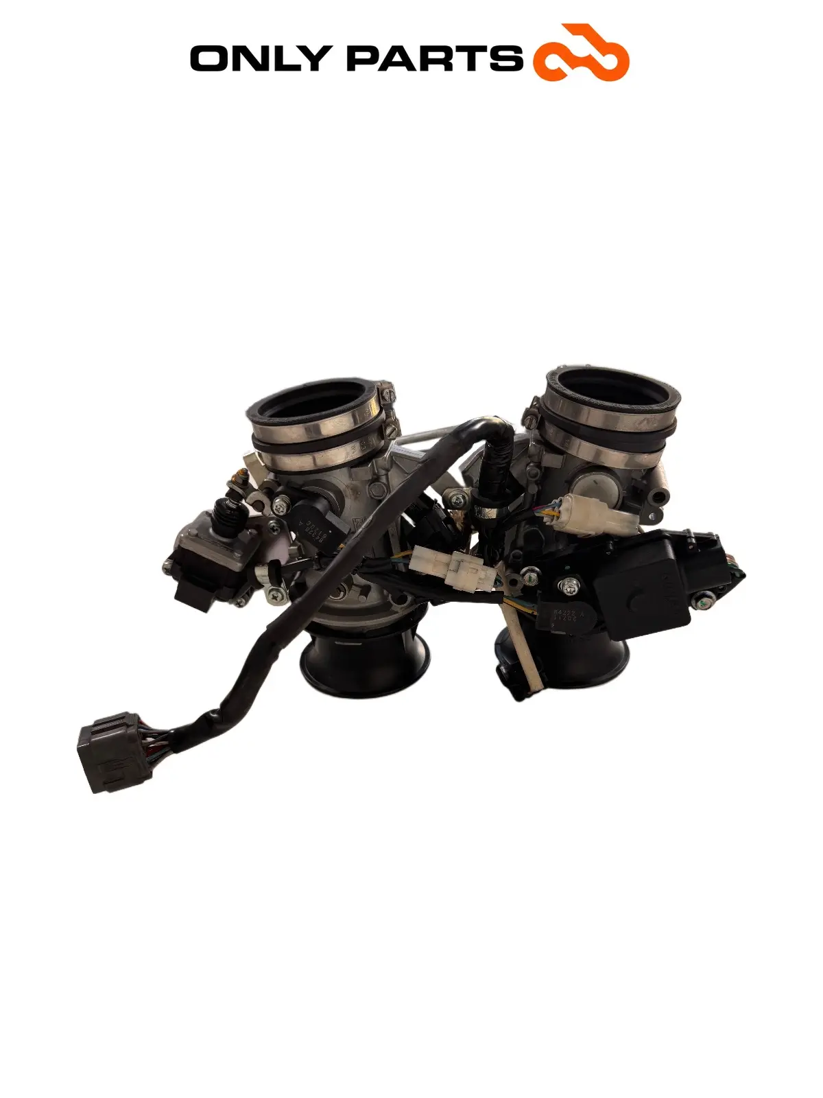Gebrauchte corpo farfallato + iniettori KTM Super Duke 990cc 2006 Nero/Arancione — echtes Foto 4