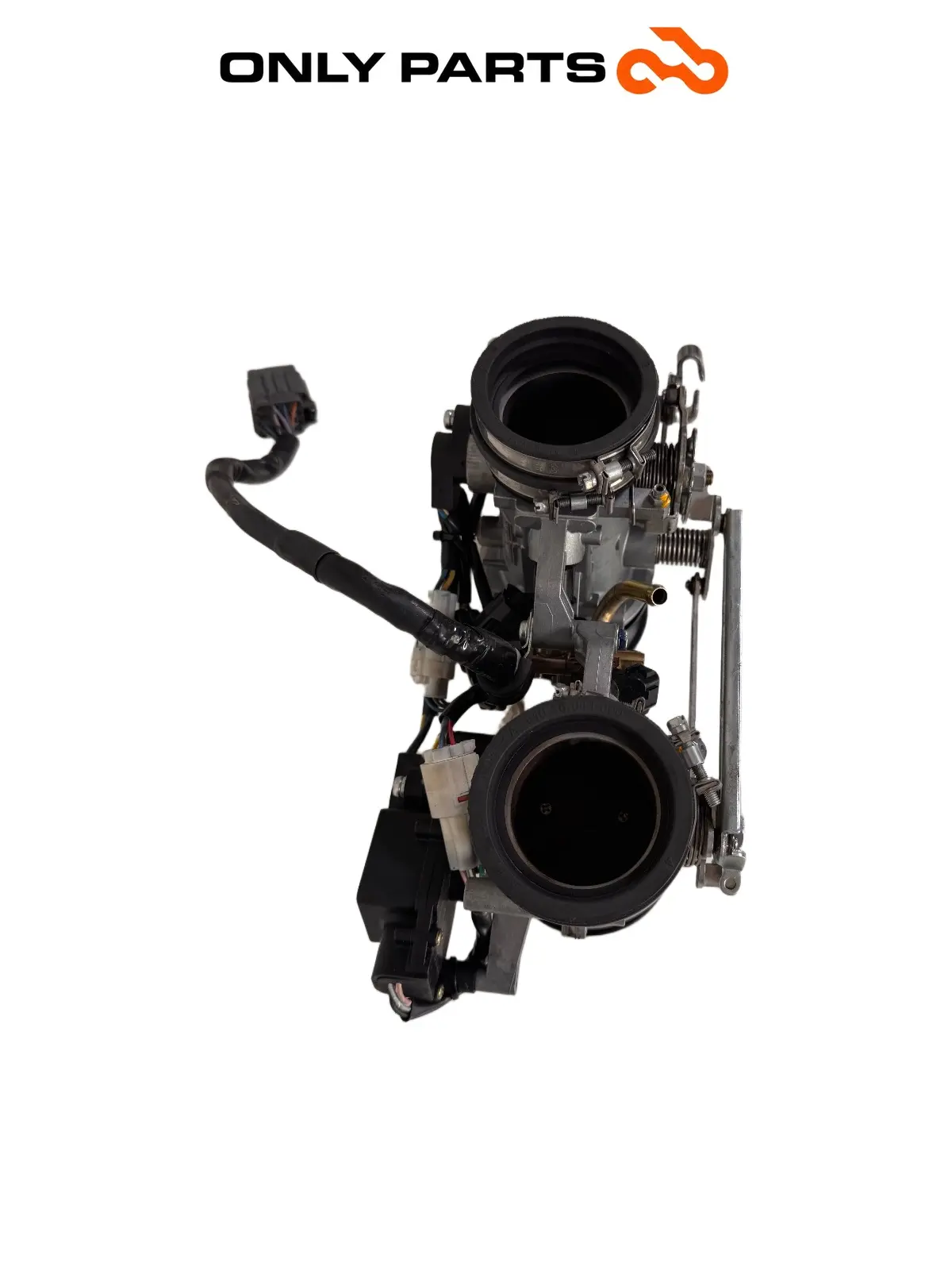 Gebrauchte corpo farfallato + iniettori KTM Super Duke 990cc 2006 Nero/Arancione — echtes Foto 5