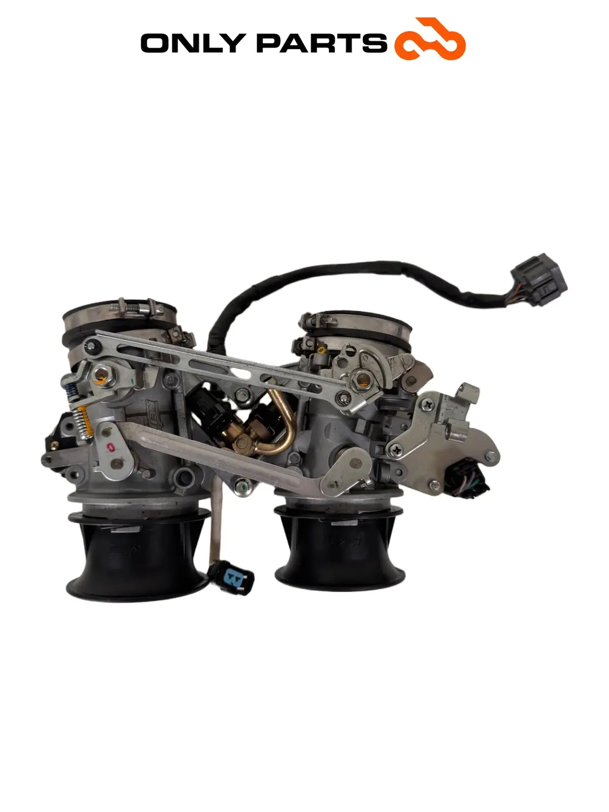 Gebrauchte corpo farfallato + iniettori KTM Super Duke 990cc 2006 Nero/Arancione — echtes Foto 6