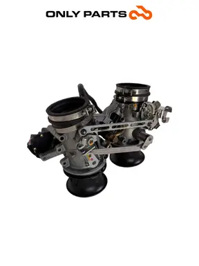 Gebrauchte corpo farfallato + iniettori KTM Super Duke 990cc 2006 Nero/Arancione — echtes Foto 8